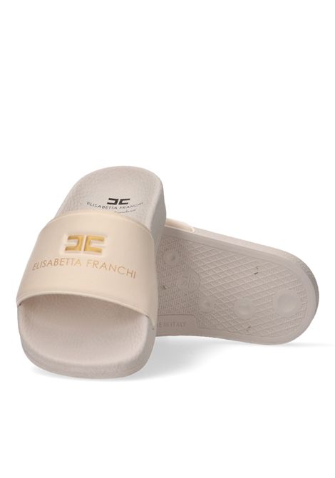 Ciabatta con logo ELISABETTA FRANCHI KIDS | F4A0-E06071745698